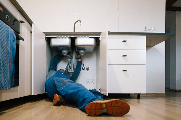 Professional Drain Cleaning technician working in Glen Lyn, VA